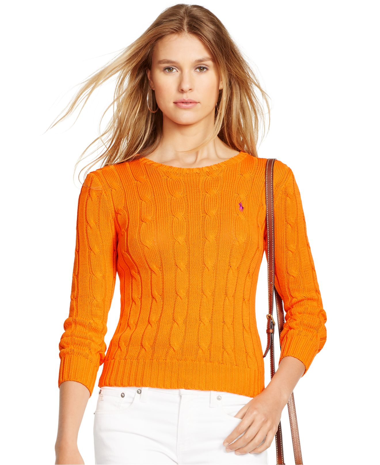 ralph lauren sweater orange - 57% OFF 