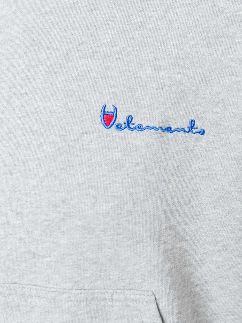 vetements backwards hoodie