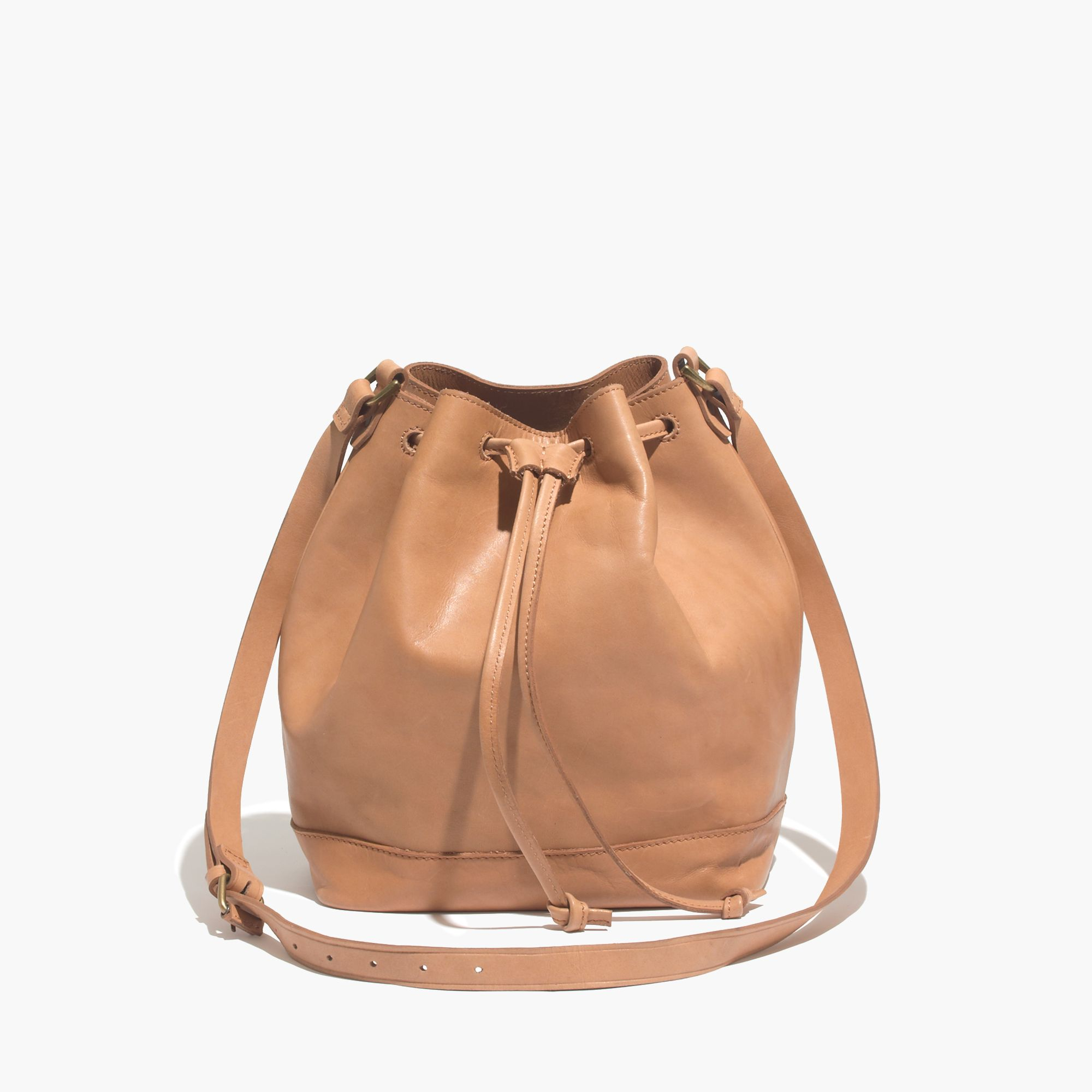 Madewell The Mini Lafayette Bucket Bag in Natural Lyst