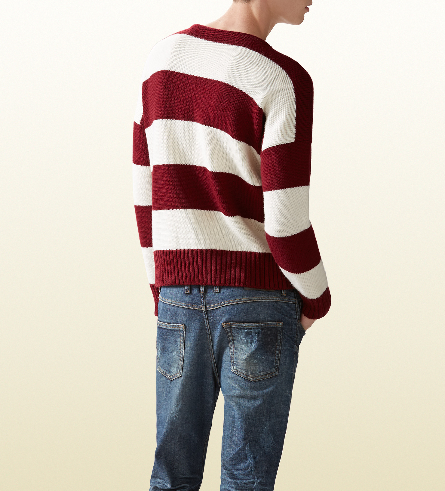 gucci sweater striped