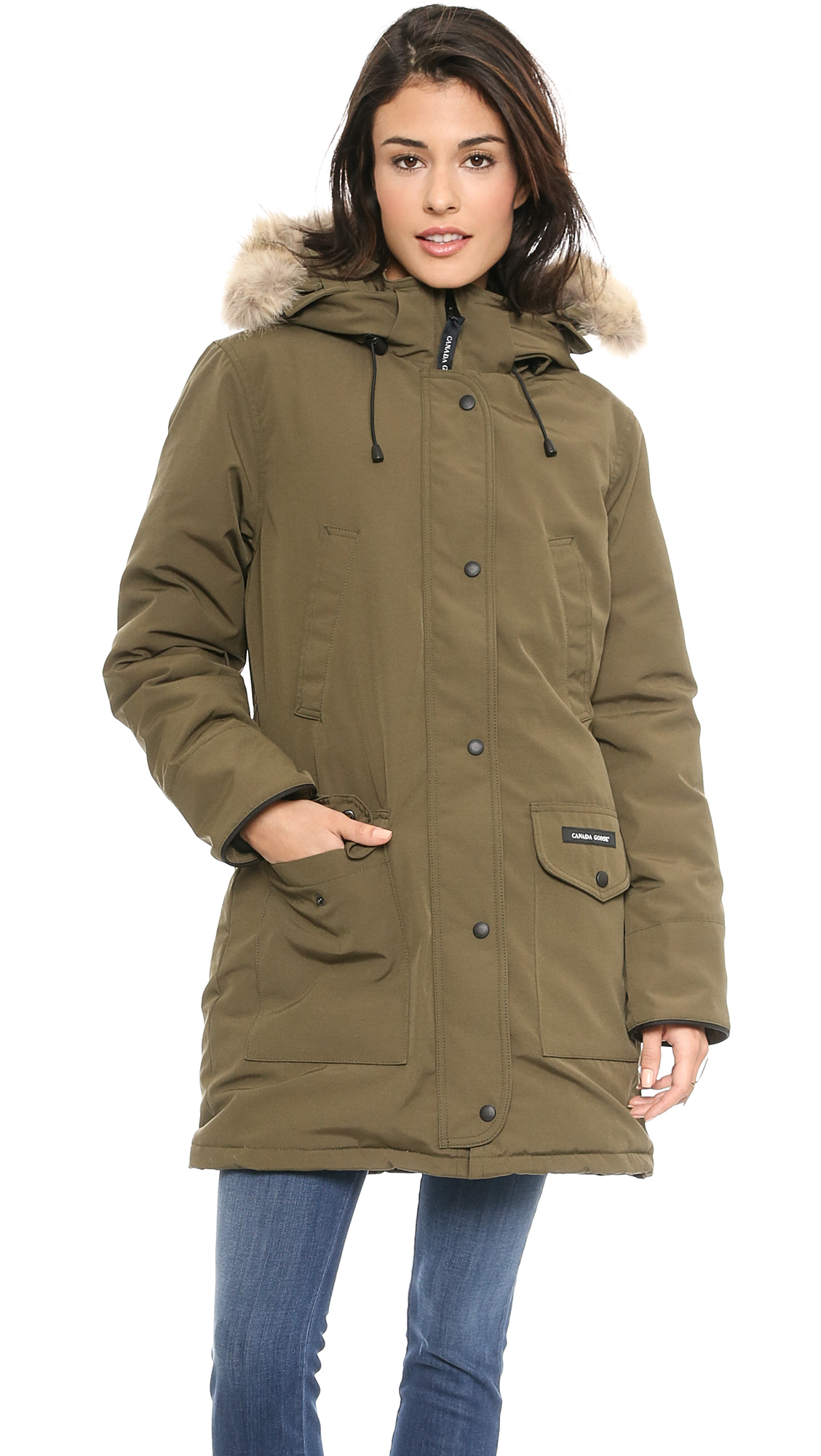 Lyst - Canada Goose Trillium Parka - Black in Green