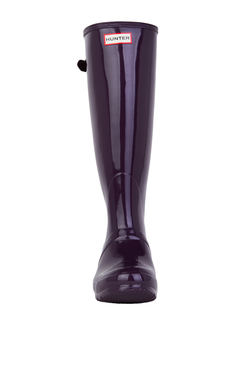 violet hunter rain boots