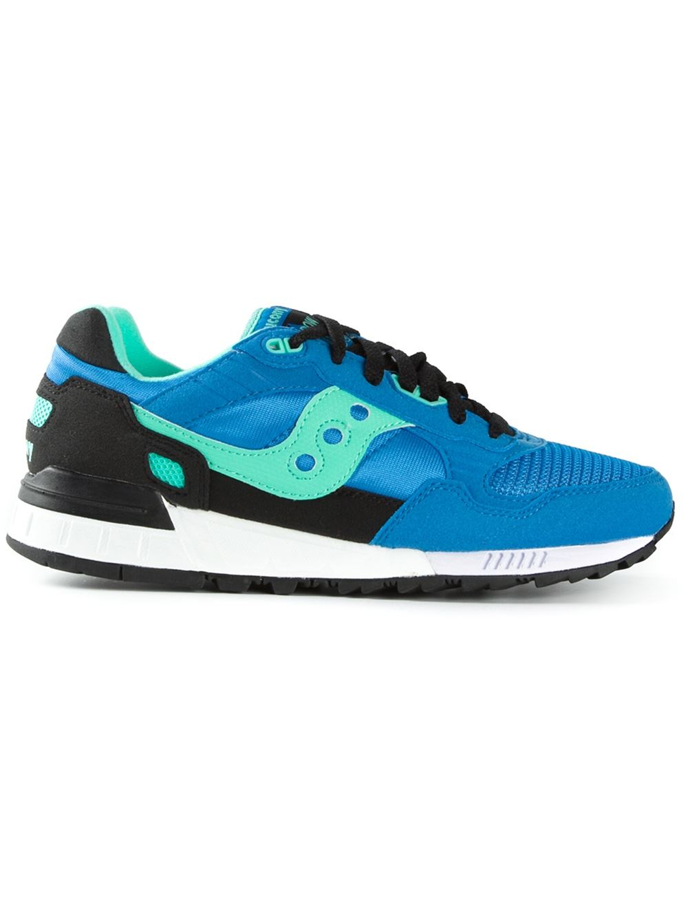 Saucony Panelled Sneakers in Blue for Men | Lyst