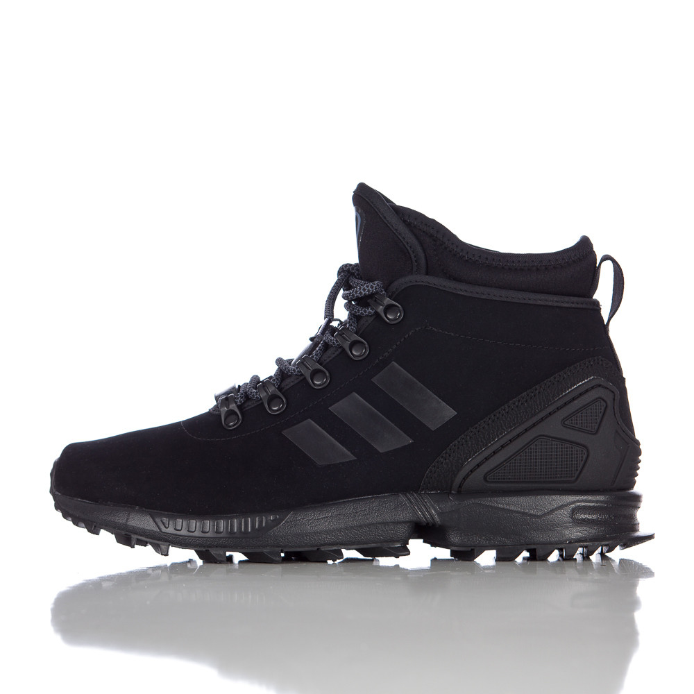 adidas Zx Winter Leather Boot In Core Black for | Lyst