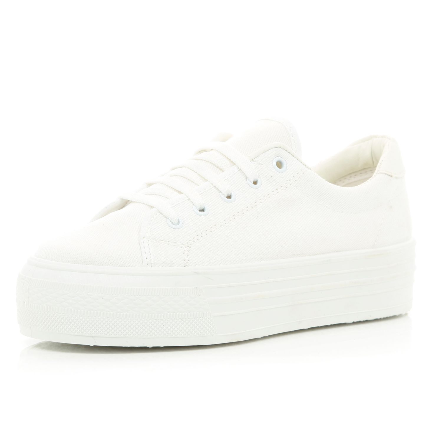 river island platform trainers