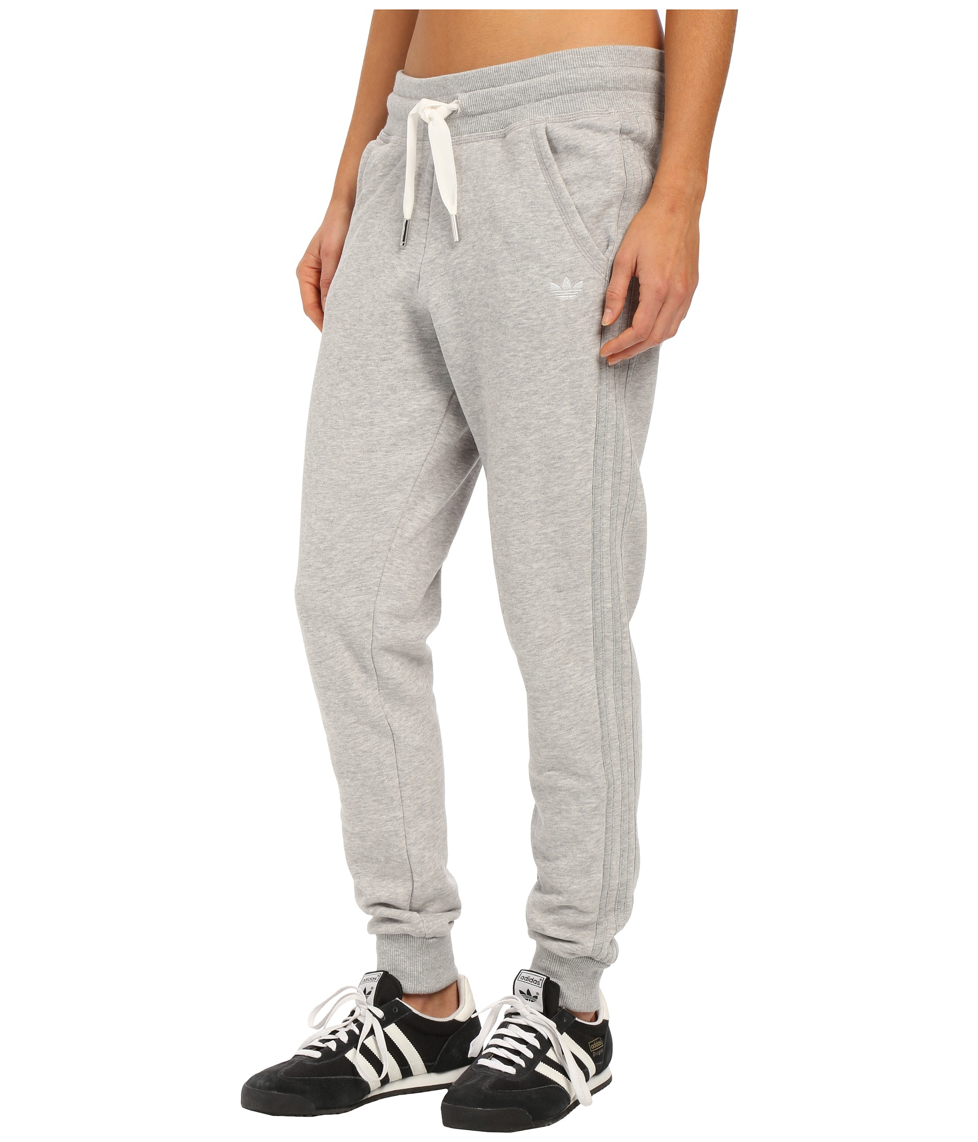 adidas track pants cuffed