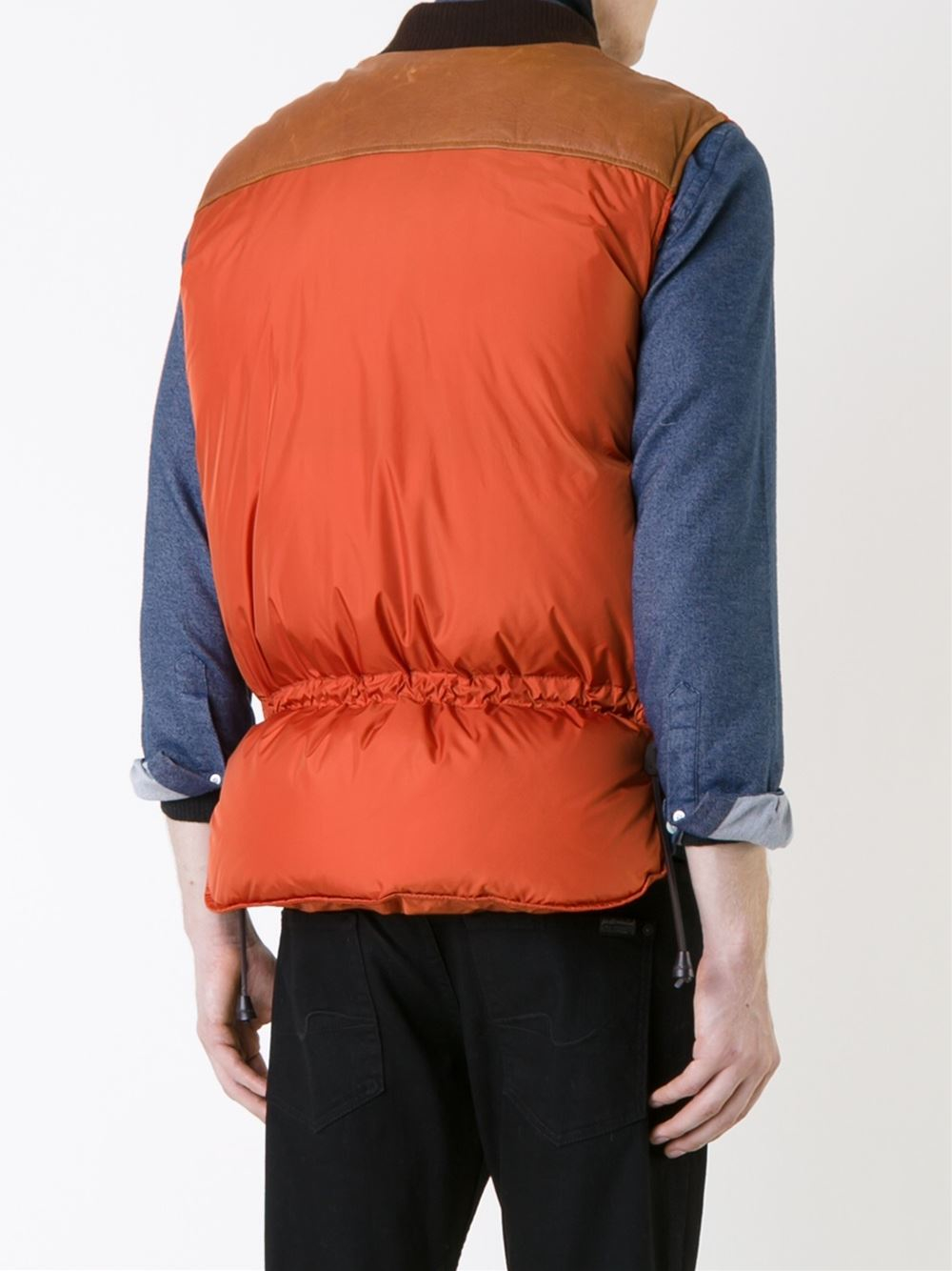 Lyst Dsquared² Sleeveless Bomber Jacket in Yellow for Men