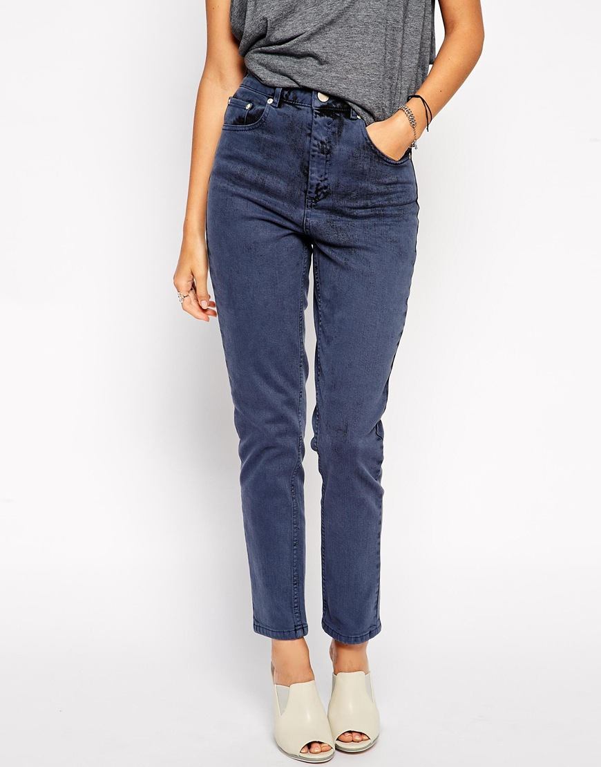 asos farleigh high waisted mom jeans