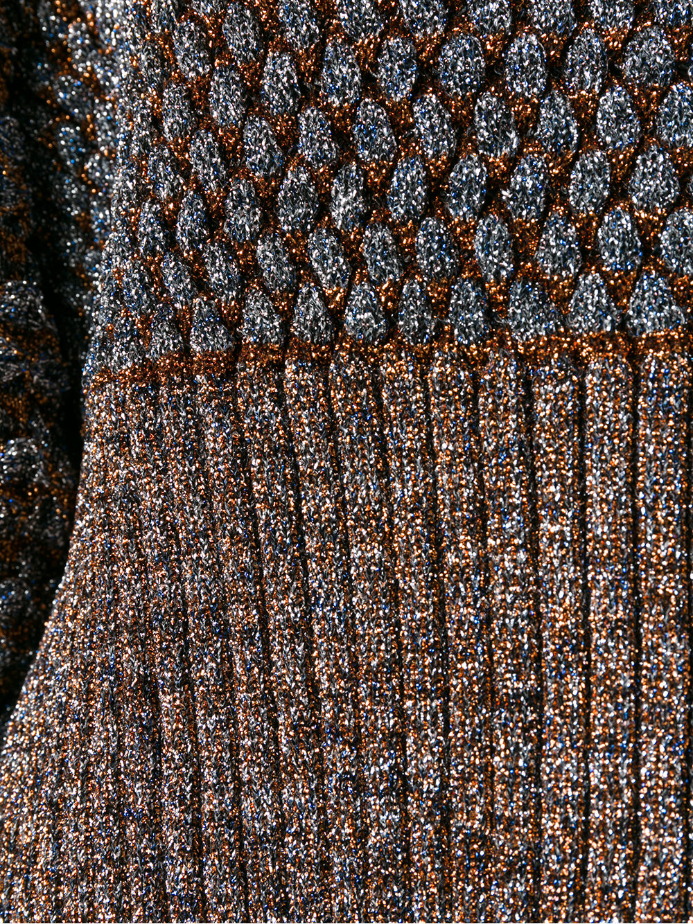 lurex knitwear
