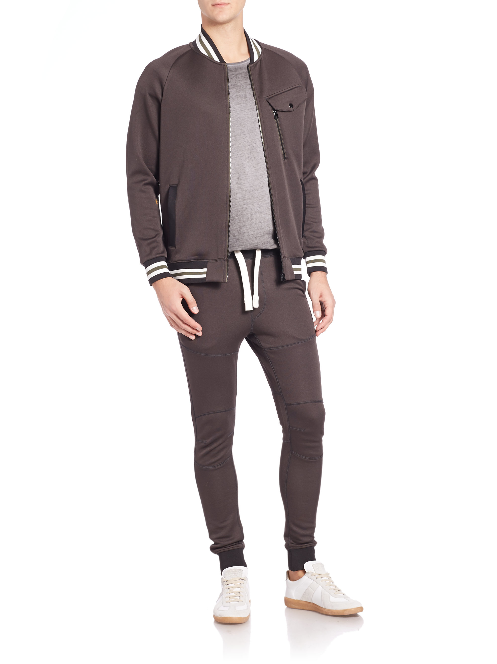 men's brown sweatpants
