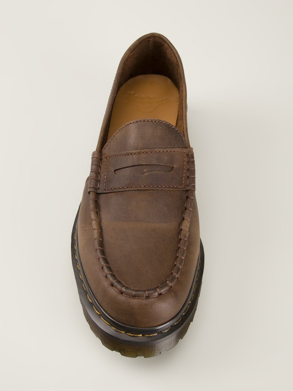 Dr. Martens Chunky Loafers in Brown for Men | Lyst