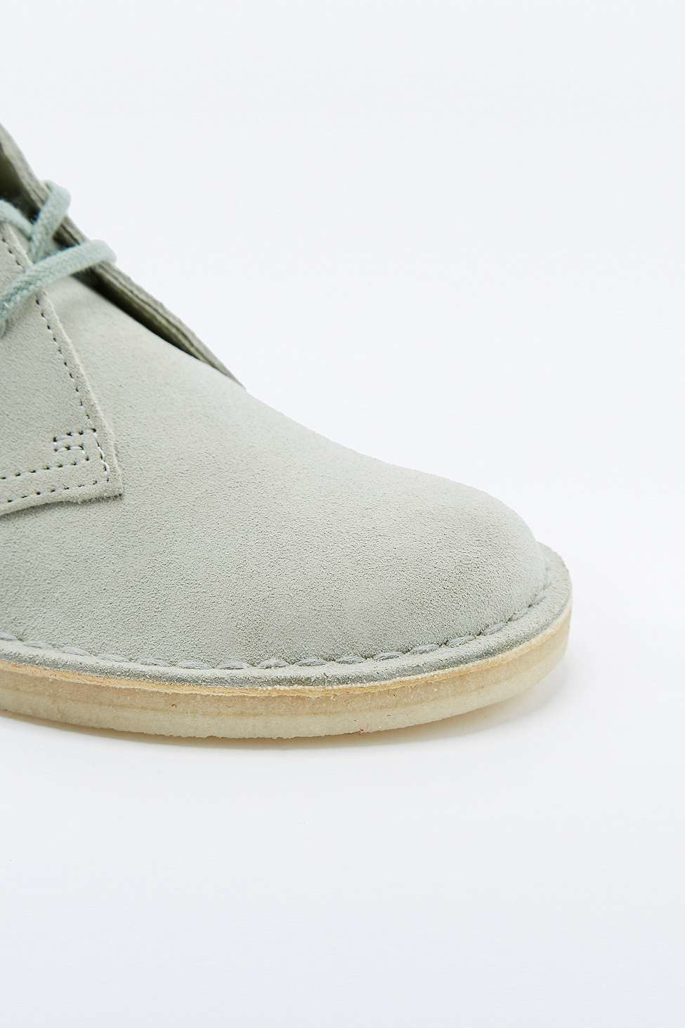 lime green desert clarks