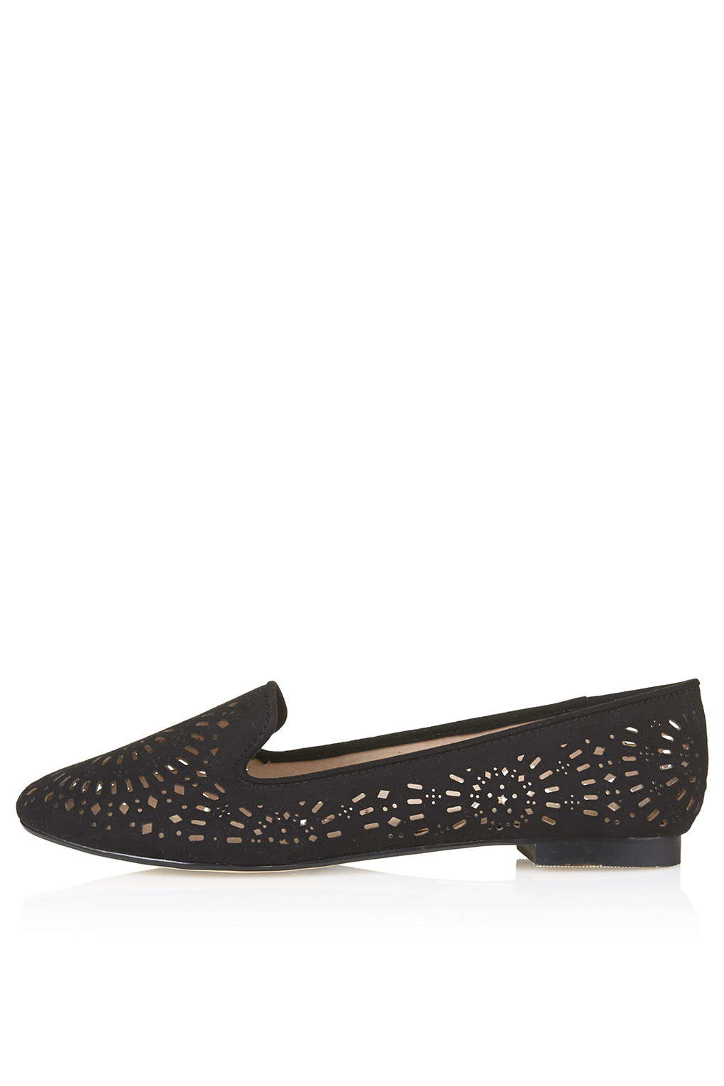 Misty Lasercut Slipper Shoes in Black Lyst