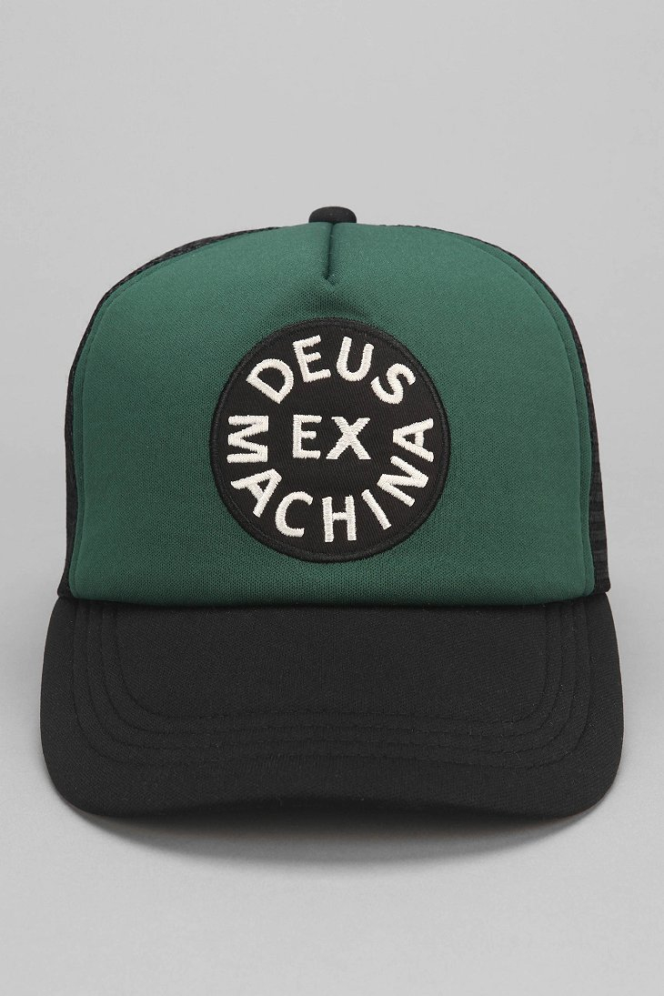 Deus Ex Machina Machina TRUCKER CAP Casquette-ROVER Vert