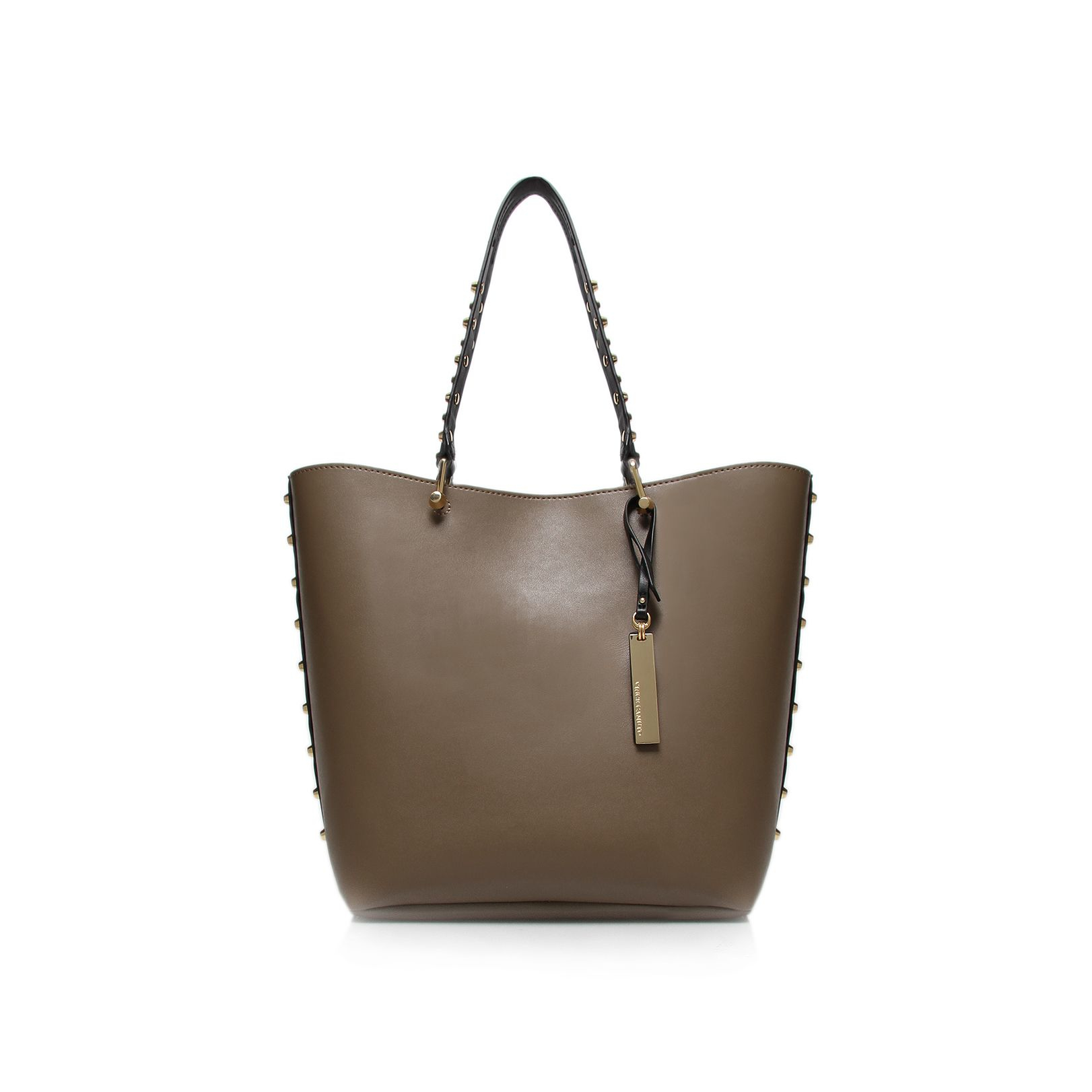 Vince Camuto Evie Small Tote Handbag in Brown (Taupe) Lyst