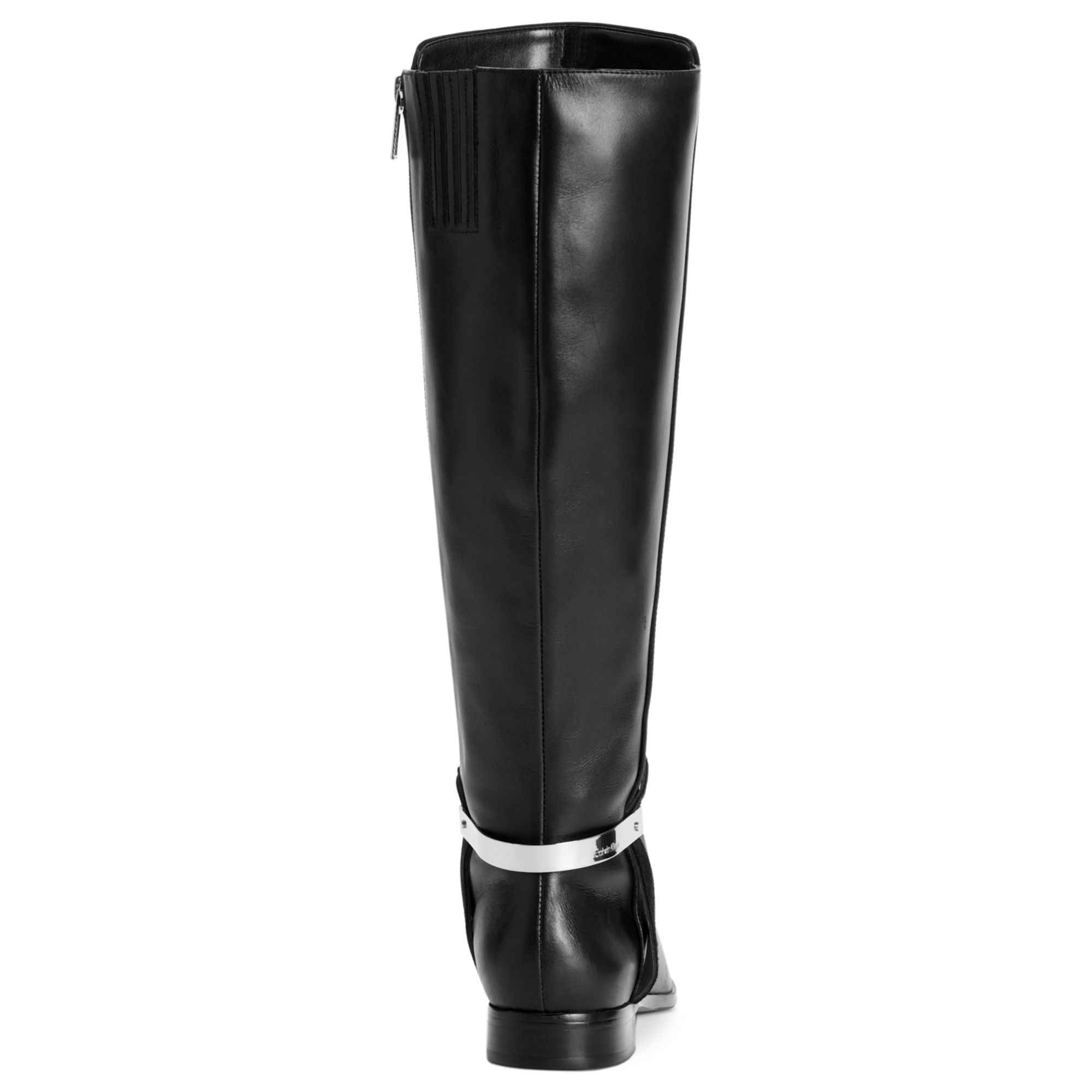calvin klein riding boots