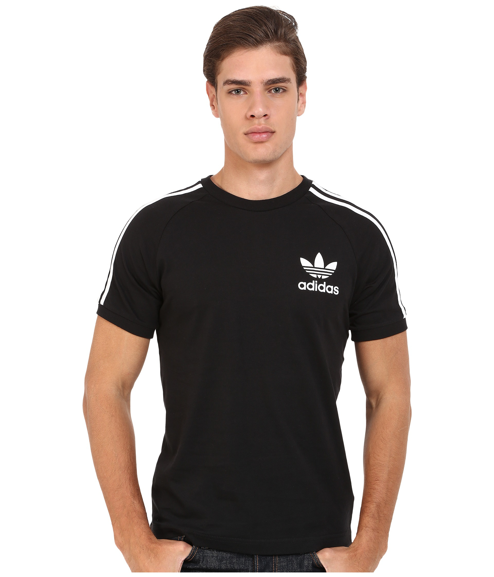 adidas black california t shirt