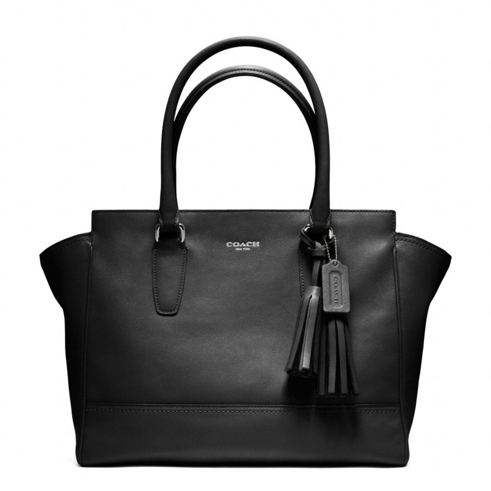 COACH Legacy Leather Medium Candace Carryall in Black Lyst