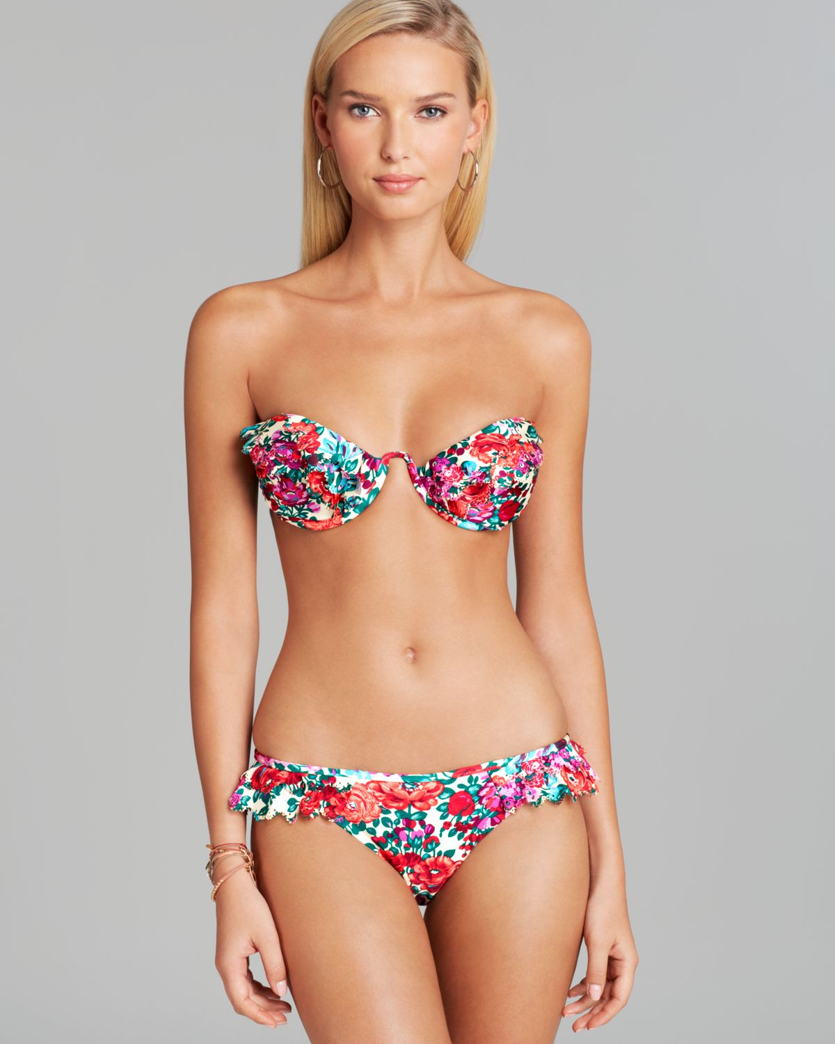 frill bikini set