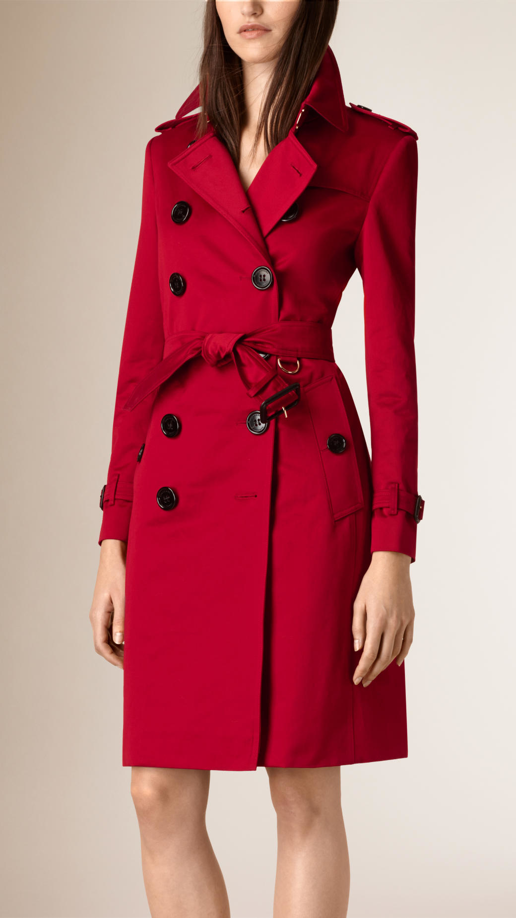 burberry pleated coat