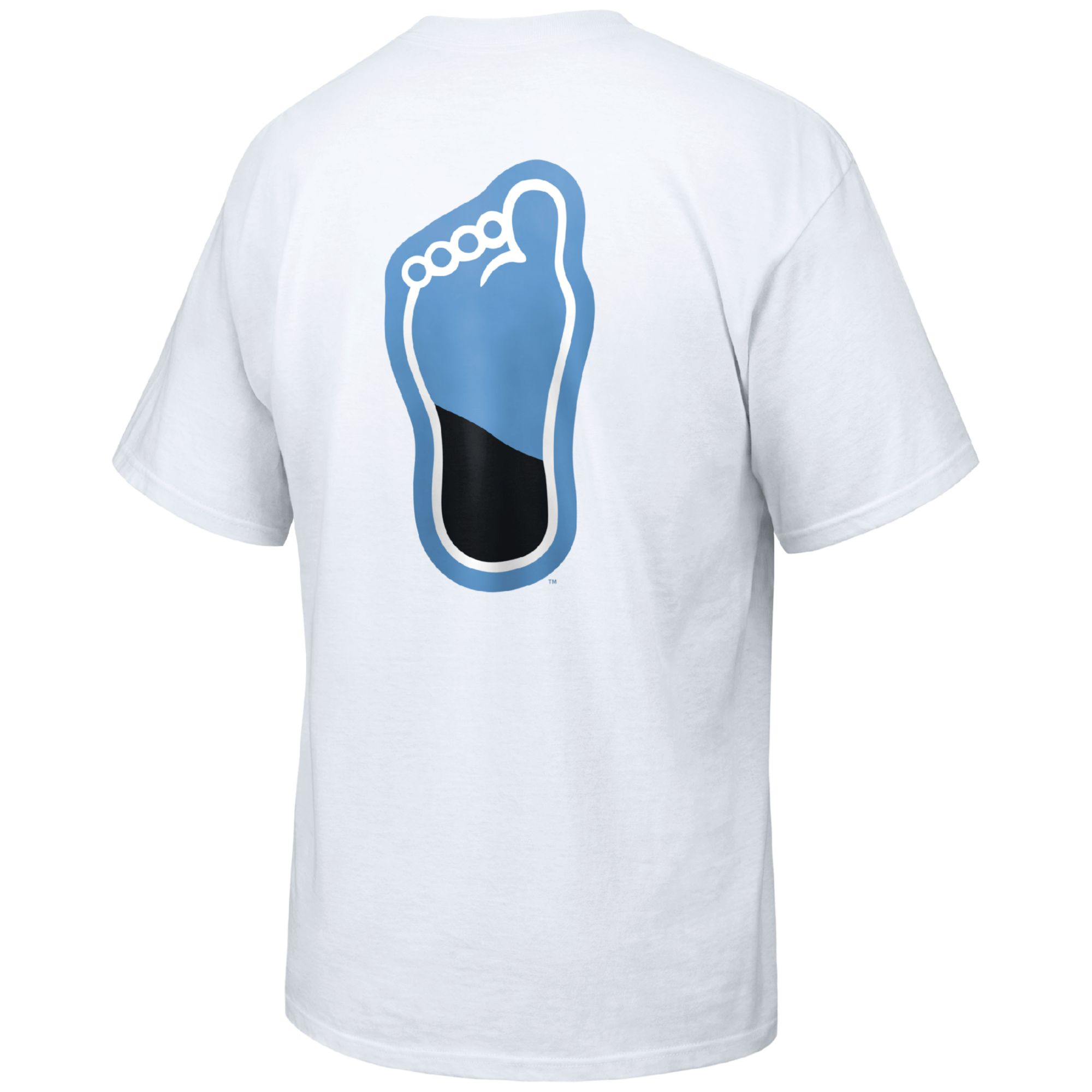 Nike Short Sleeve North Carolina Tar Heels Ncaa T-Shirt in White 