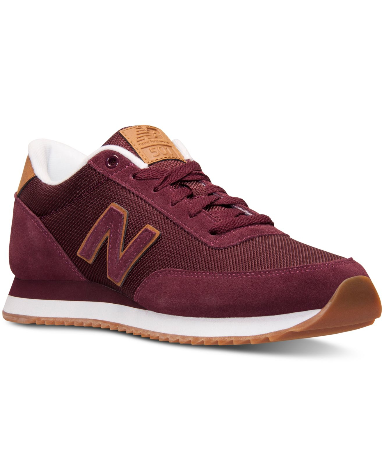 New Balance Suede Men's 501 Ripple Sole Casual Sneakers From Finish Line in  Burgundy (Purple) for Men - Lyst