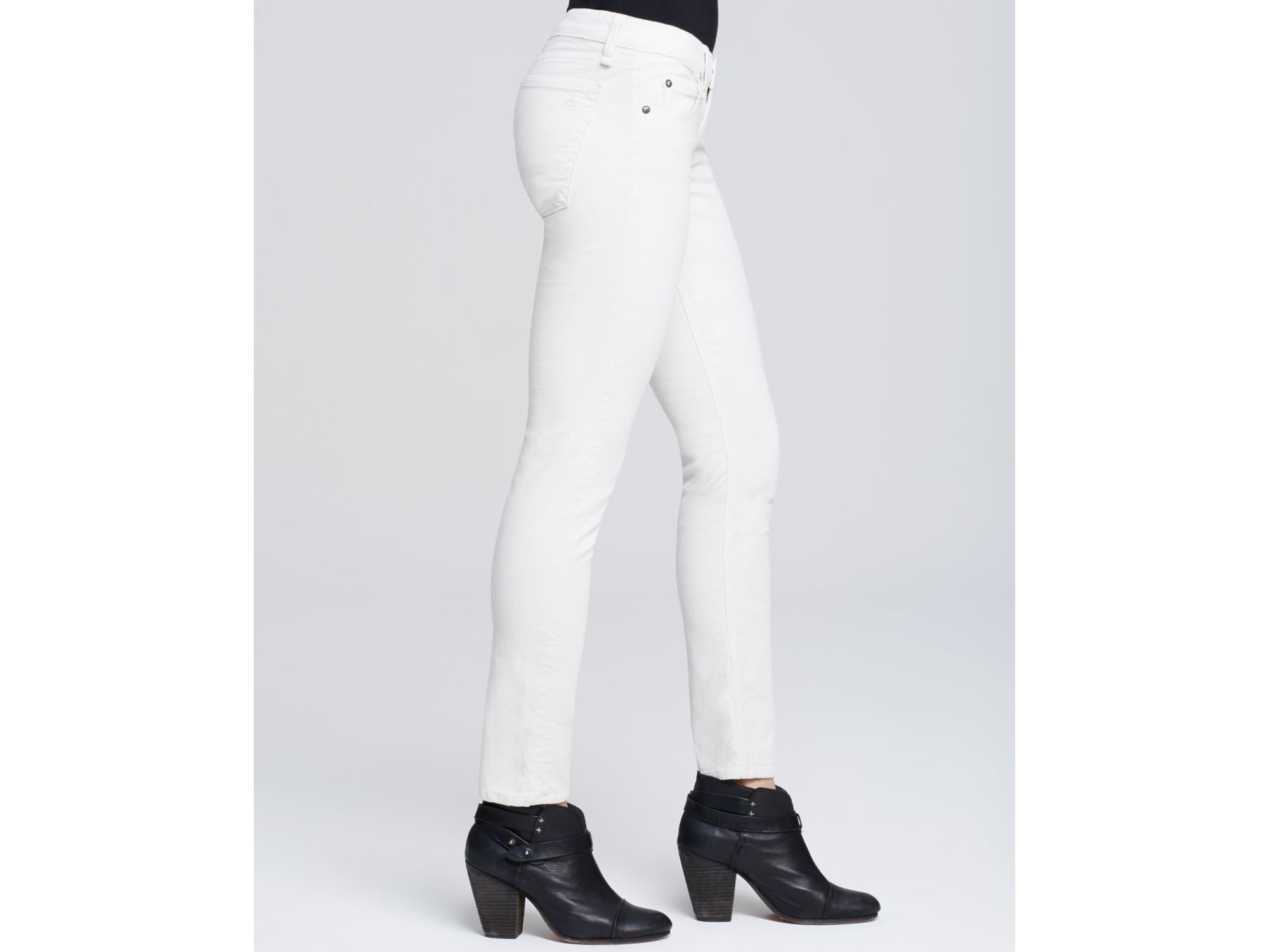 winter white cord jeans