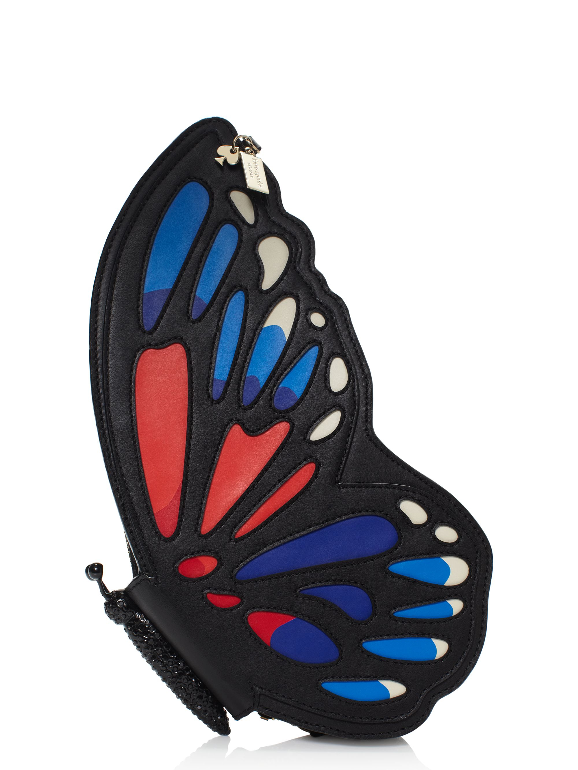 kate spade butterfly clutch
