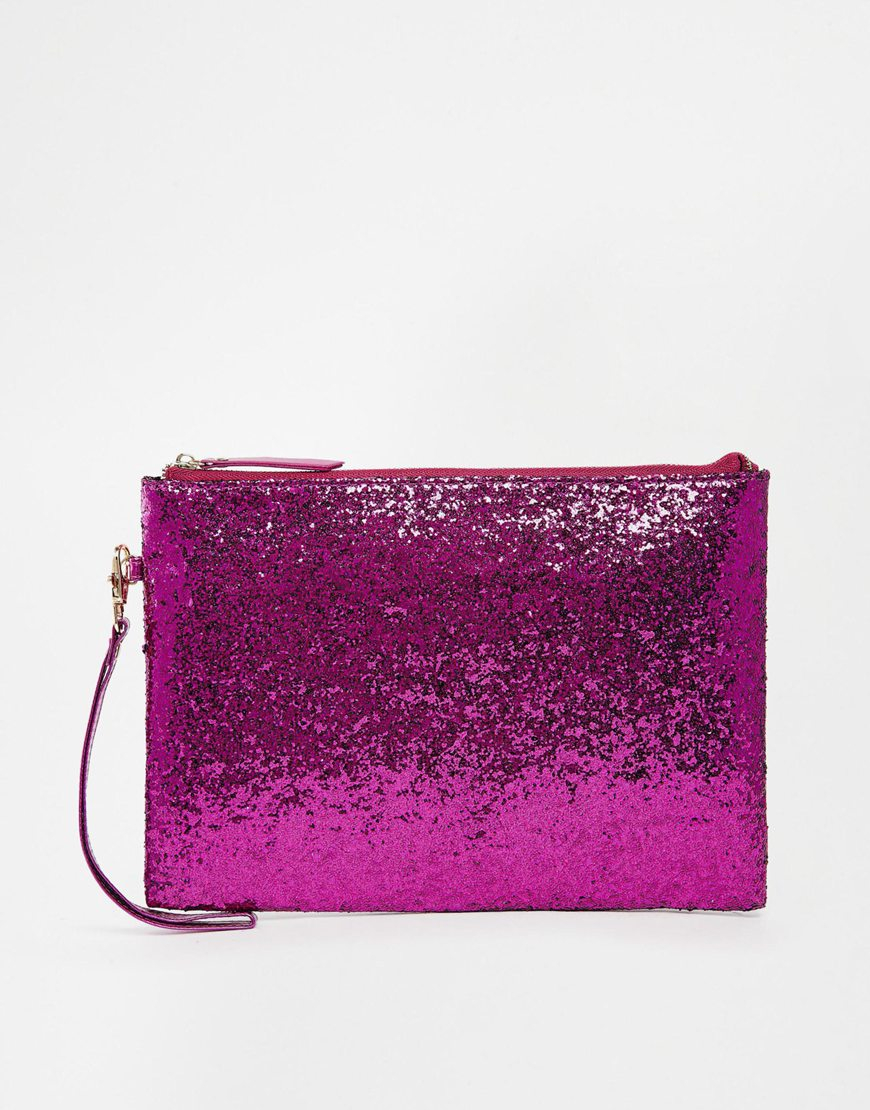 aldo red clutch bag