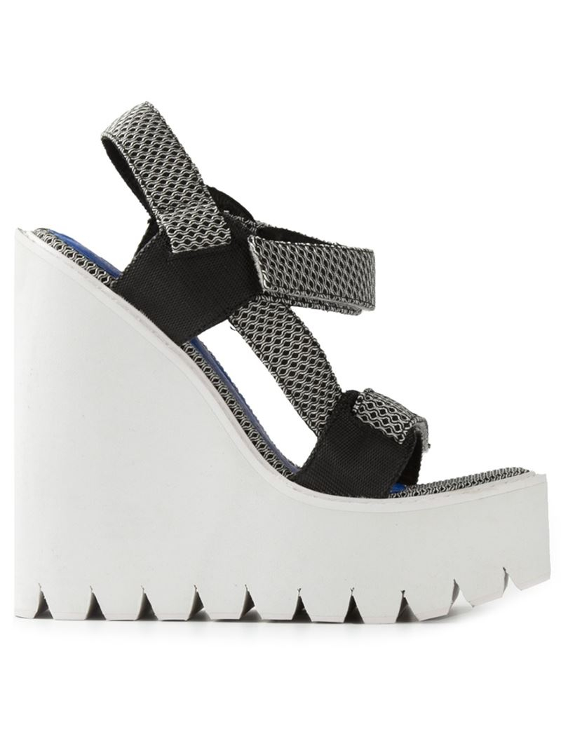 Jeffrey Campbell Velcro Strap Wedge 