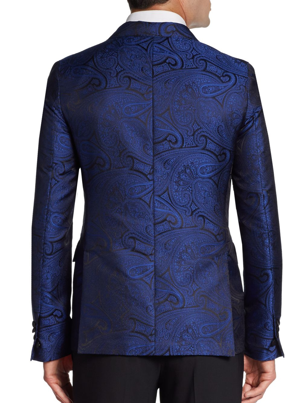 Lyst Dsquared² Paisley Jacquard Dinner Jacket in Blue for Men