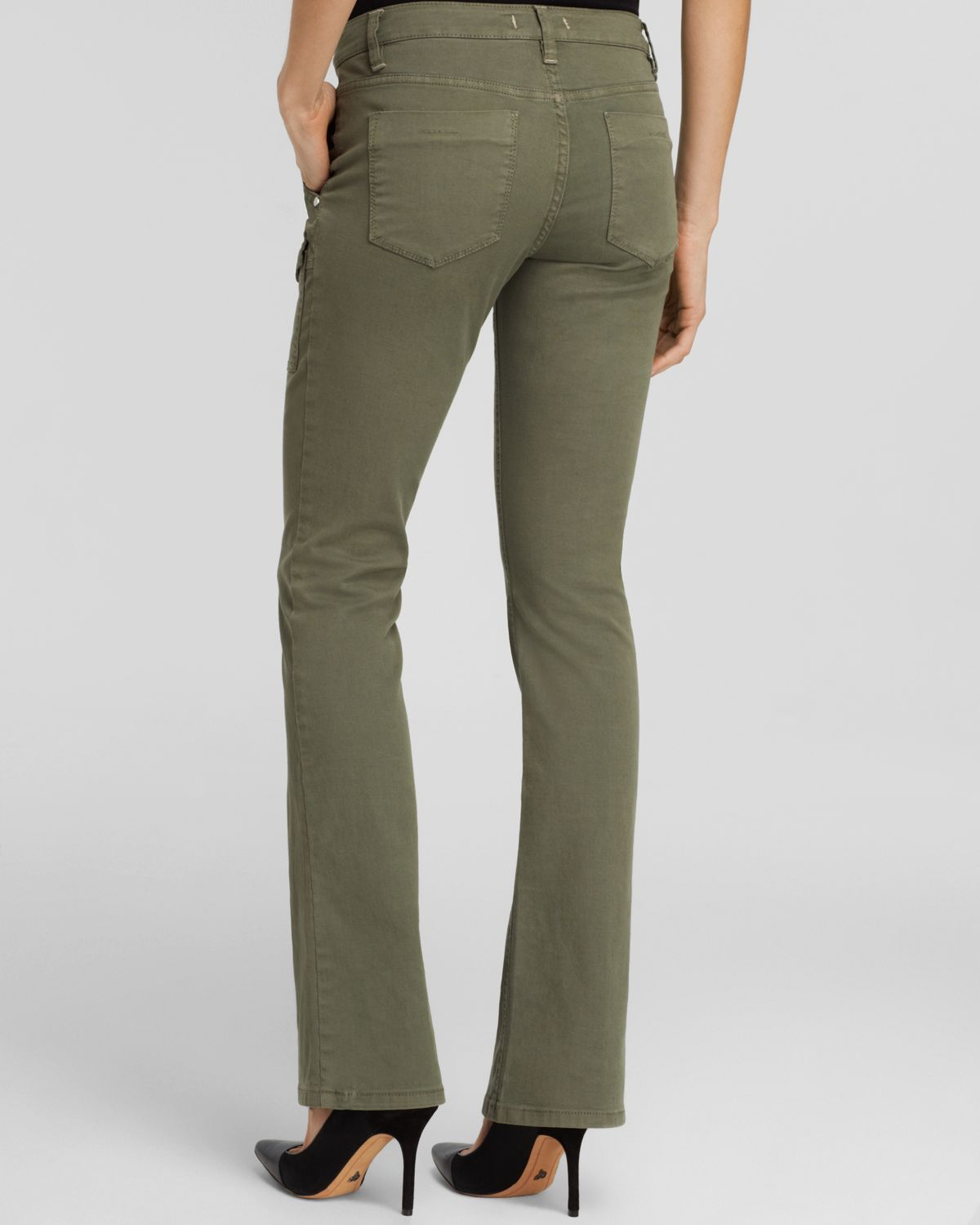 bootcut cargo pants women's