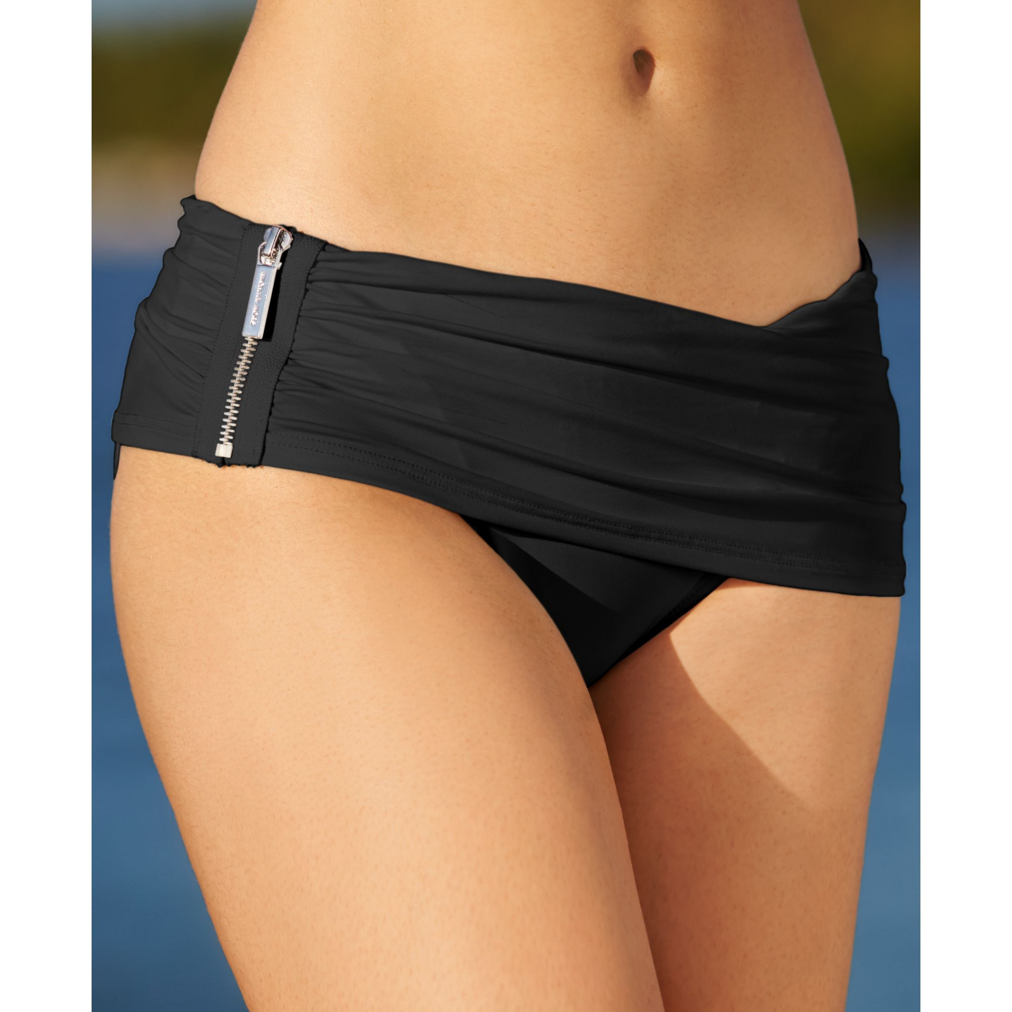 michael kors swim skirt
