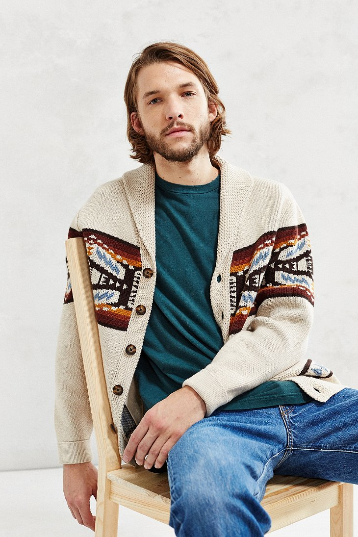 pendleton mens cardigan
