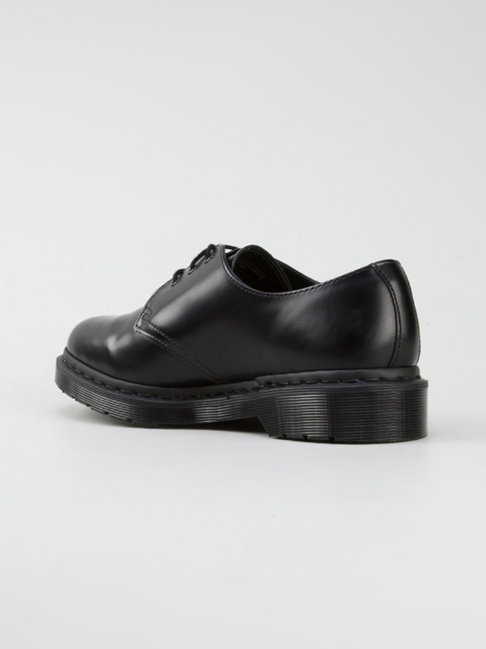 Dr. Martens '1461 Mono' Shoes in Black Lyst