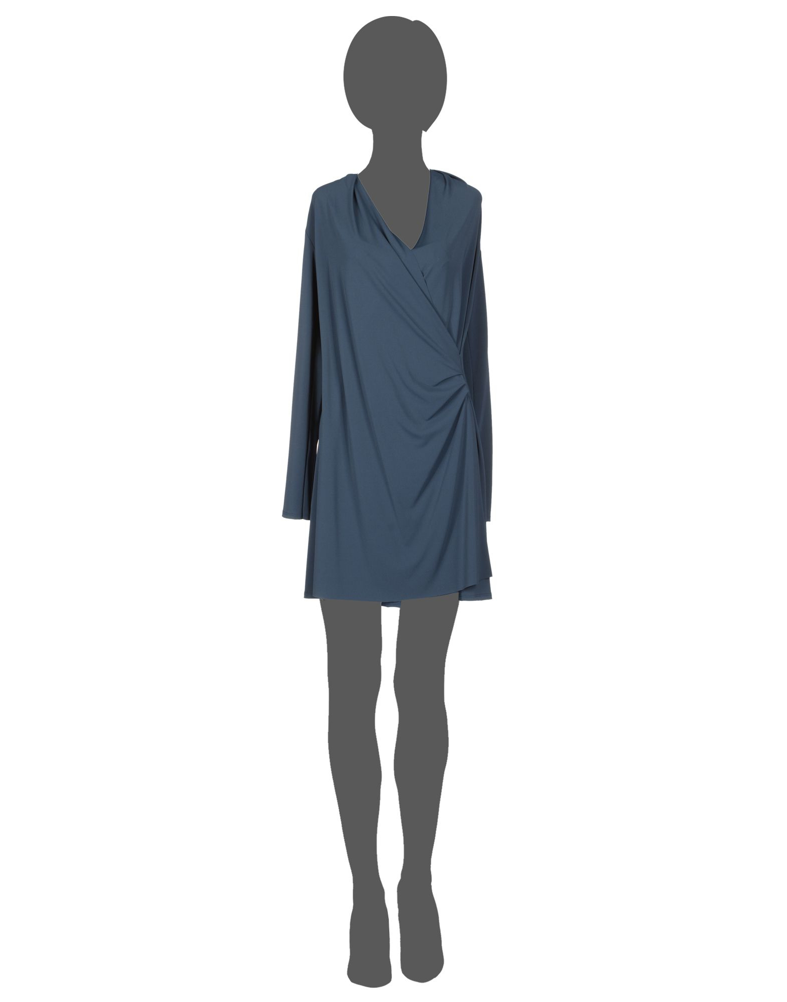 kaos dress in blue blue lyst kaos dress in blue blue lyst