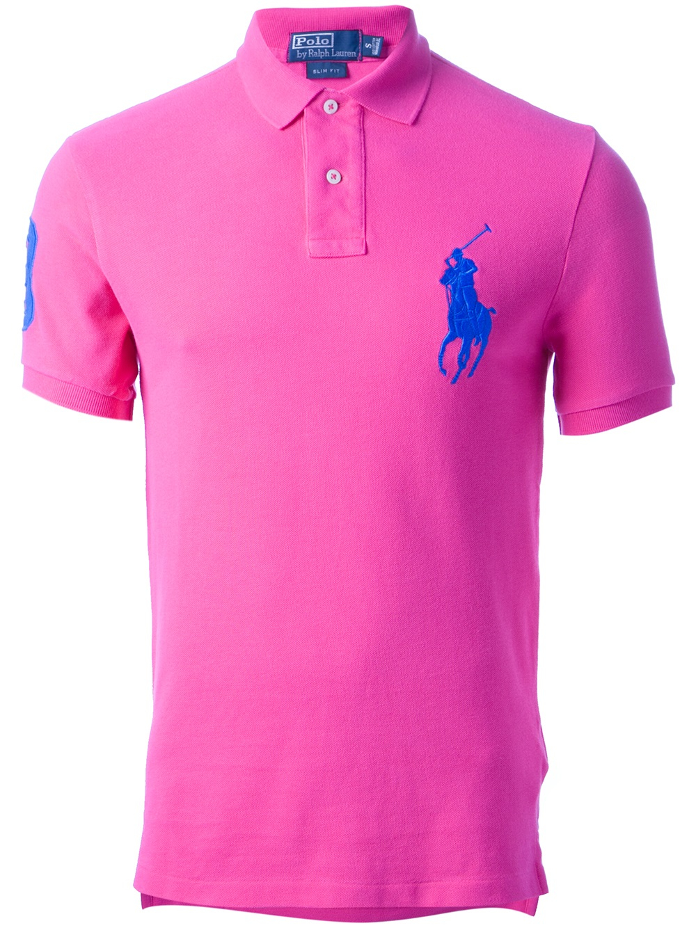Blue Men in Polo for | Label Classic Shirt Lyst Pink Lauren Ralph
