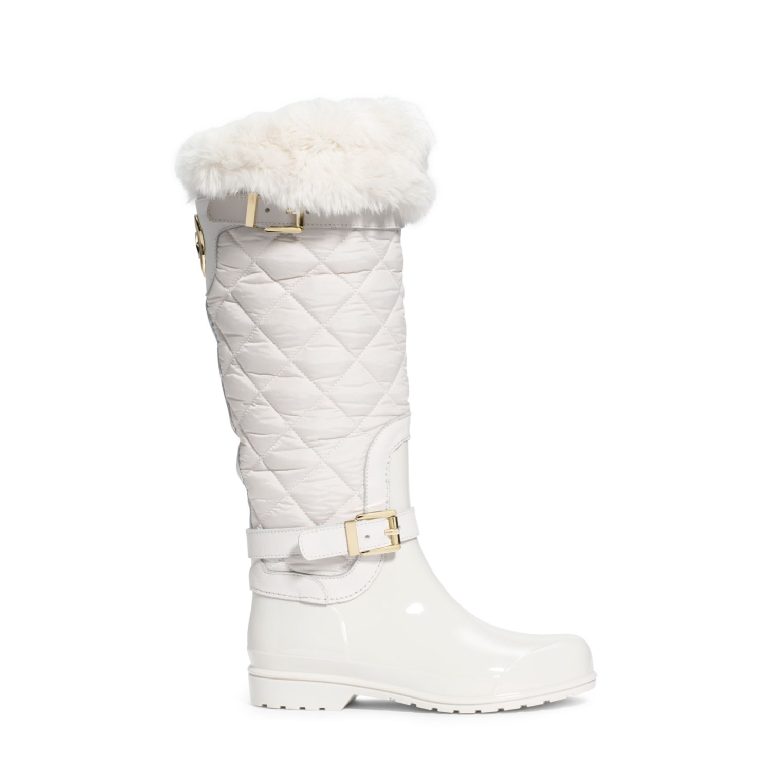 Michael Kors Fulton Quilted Rain Boot 