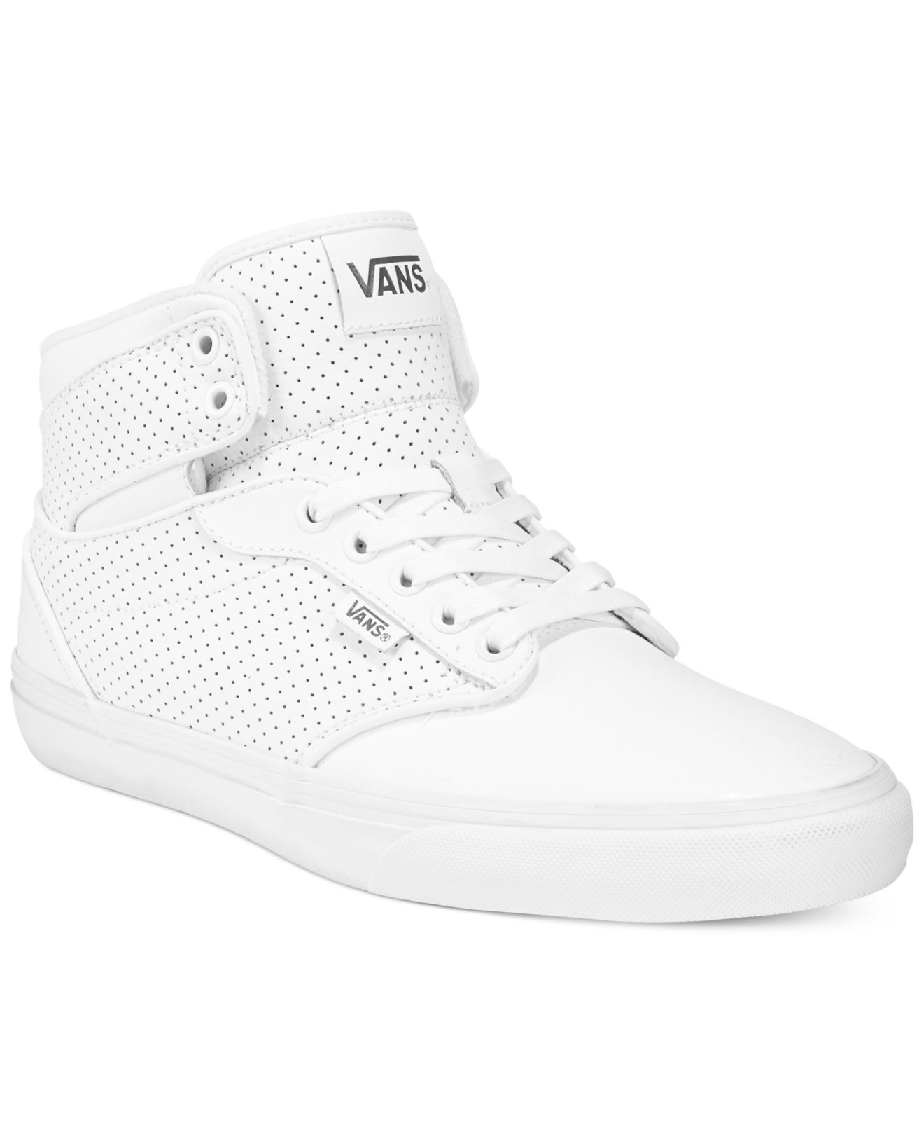 Vans Men's Atwood Hi-top Sneakers in White/White (White) for Men | Lyst