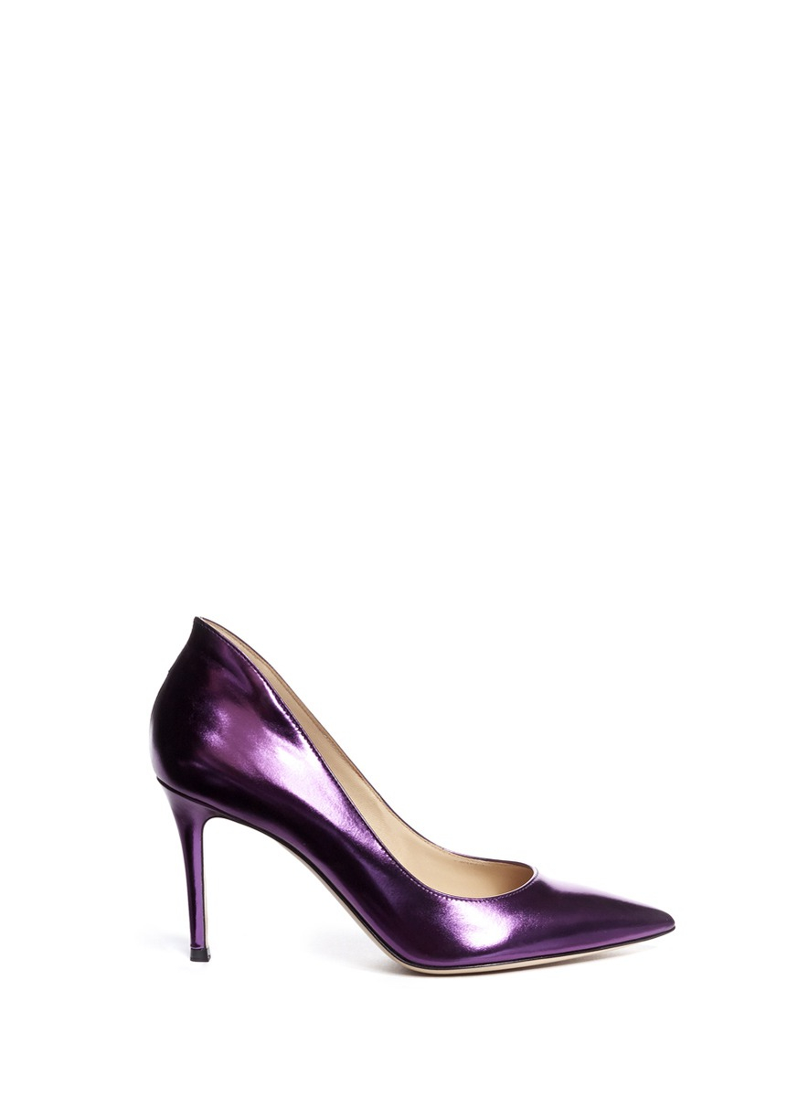 gianvito rossi iridescent stiletto pumps