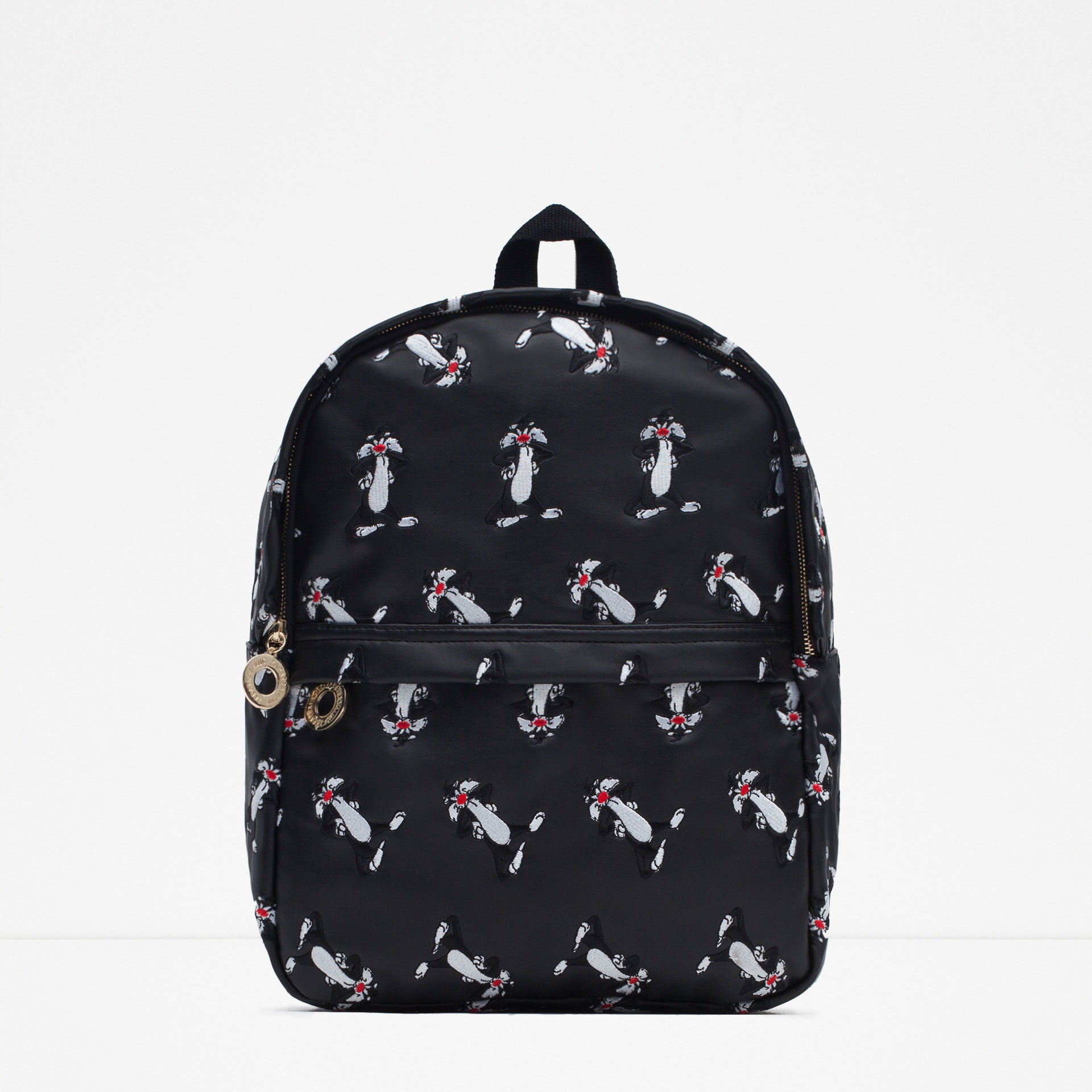 Zara Looney Tunes Backpack in Black | Lyst