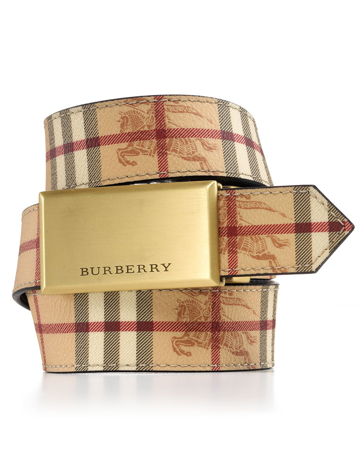 burberry plaque belt