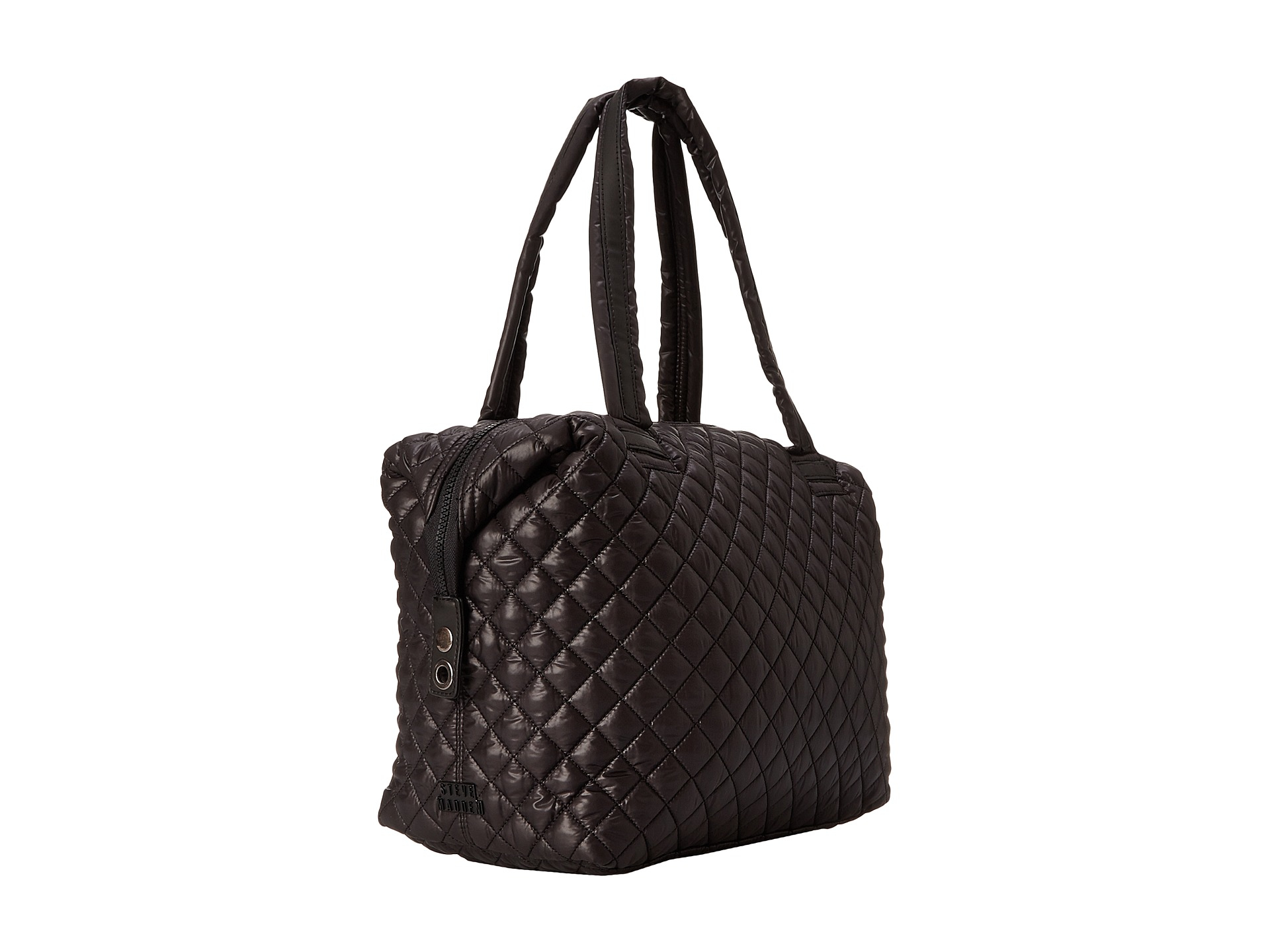 Steve Madden Bvoyagee Quilted Large Satchel in Black Lyst