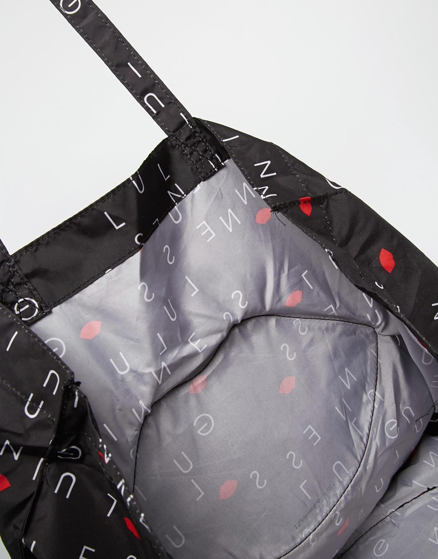 lulu guinness foldaway shopper