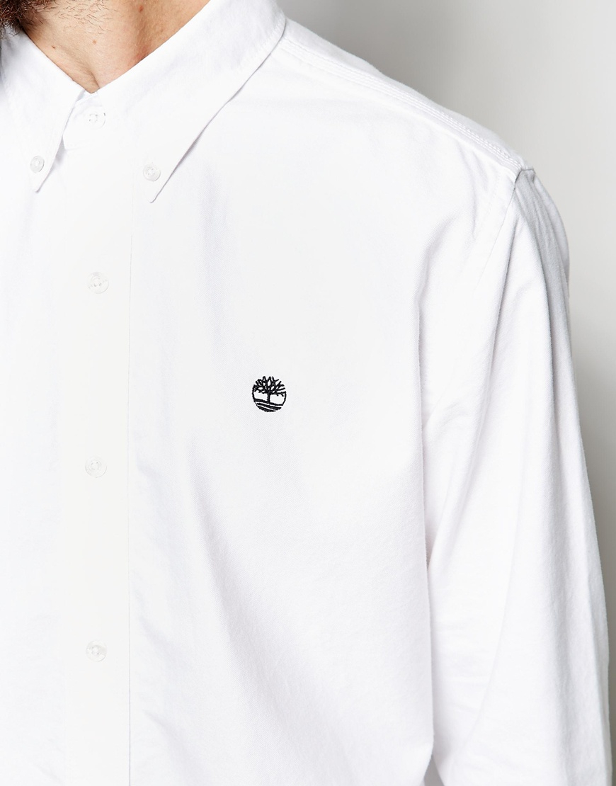 white timberland shirt
