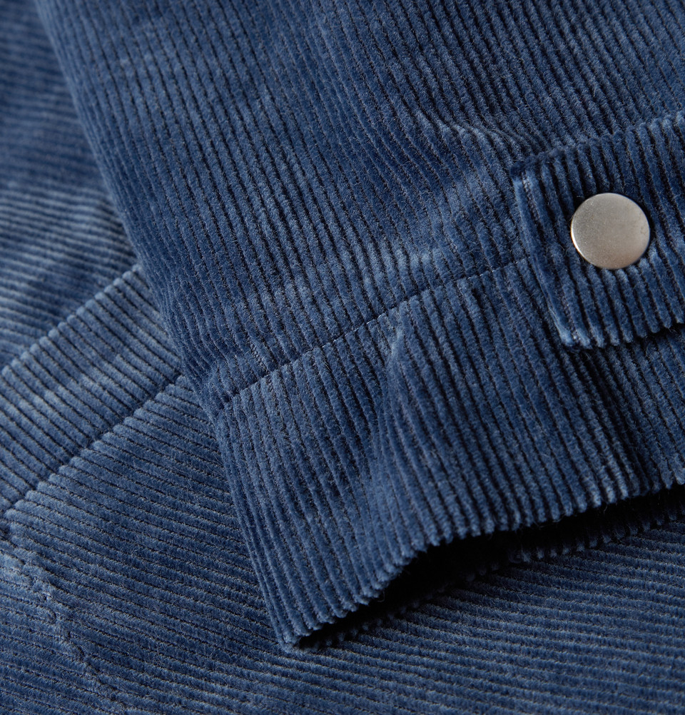 Folk Corduroy Jacket in Blue for Men Lyst