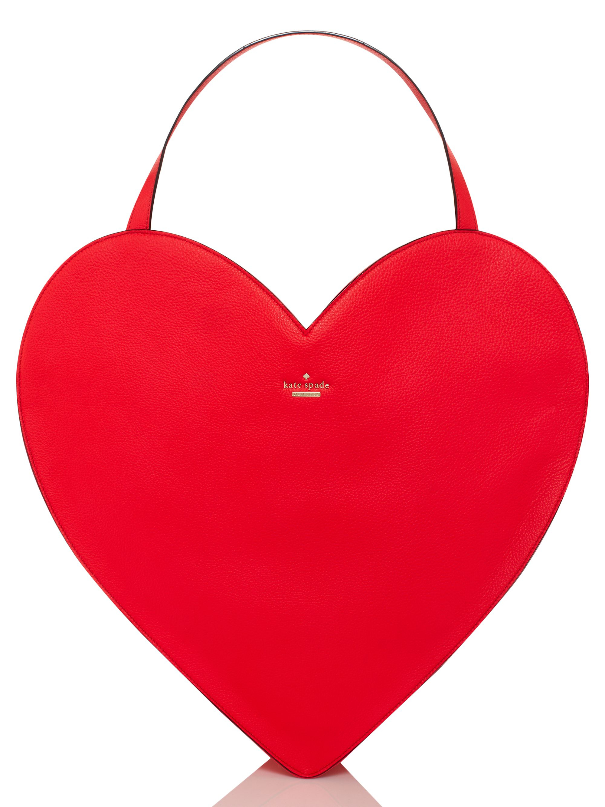 heart shaped kate spade bag