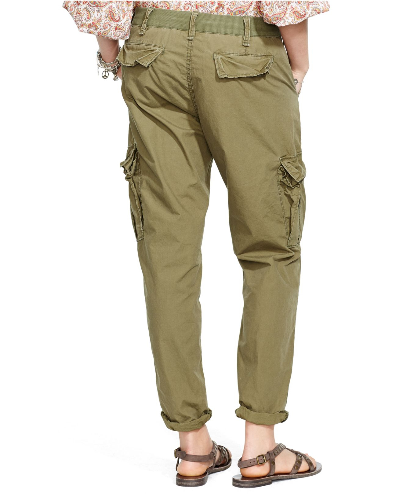 Denim & supply ralph lauren Cargo Pants in Green | Lyst