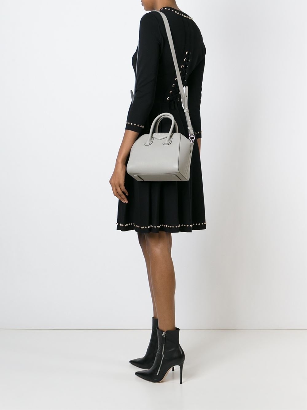 givenchy antigona small pearl grey