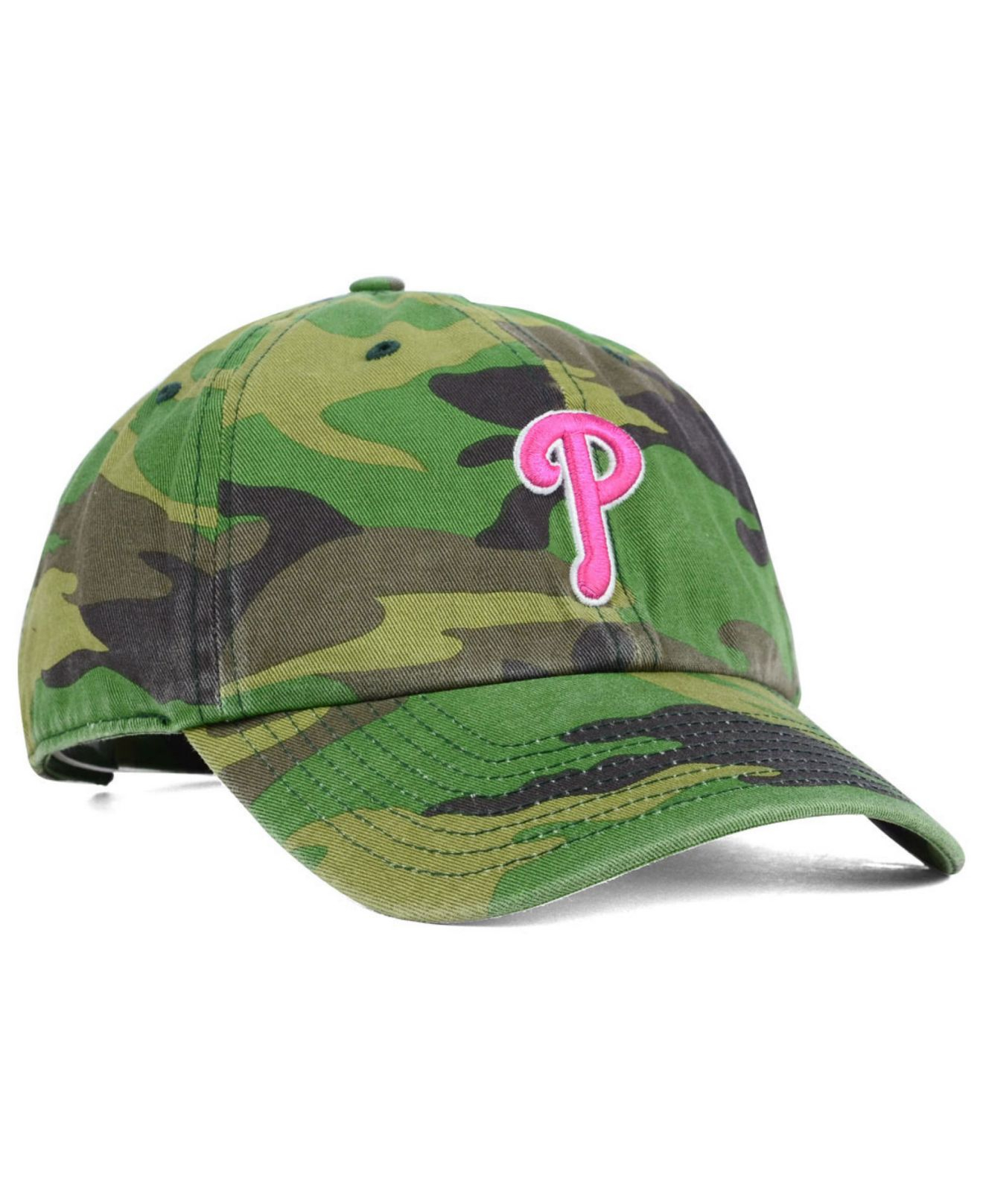 47 brand Women's Philadelphia Phillies Clean Up Cap in Green Lyst